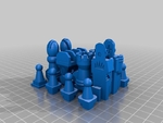 Modelo 3d de Chessbot héroe (anteriormente acción de ajedrez v3) para impresoras 3d