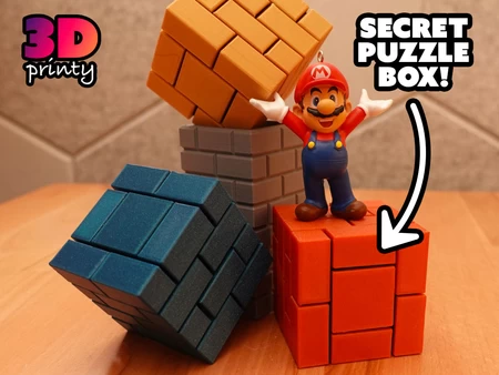 Brick Block Puzzle Box