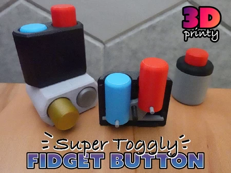 Botón Super Toggly Fidget
