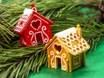  Gingerbread house kit card  3d model for 3d printers