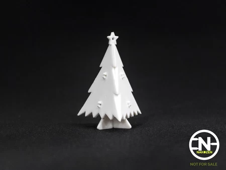 Modelo 3d de Tarjeta de kit de Árbol de navidad para impresoras 3d