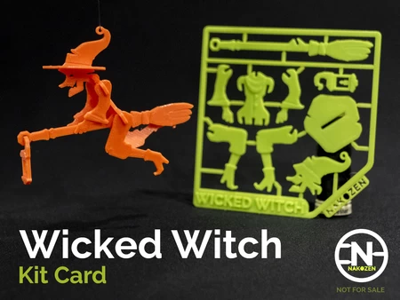  Wicked witch  3d model for 3d printers