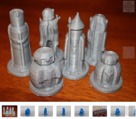 Lord of the Rings Chess set