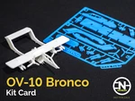  Ov-10 bronco kit card  3d model for 3d printers
