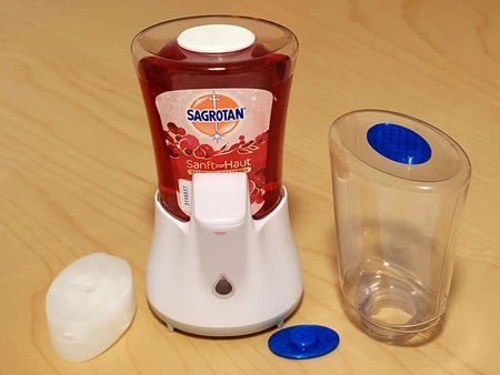  Sagrotan® / dettol no-touch soap dispenser refill cap - tpu  3d model for 3d printers