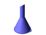  Funnels. various sizes 25mm to 200mm   3d model for 3d printers