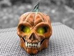  Scary pumpkin king lantern  3d model for 3d printers