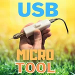 Modelo 3d de Herramienta de micro taladro usb para impresoras 3d