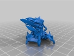 Modelo 3d de Zerg de ajedrez para impresoras 3d