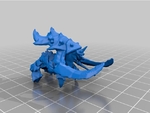 Modelo 3d de Zerg de ajedrez para impresoras 3d