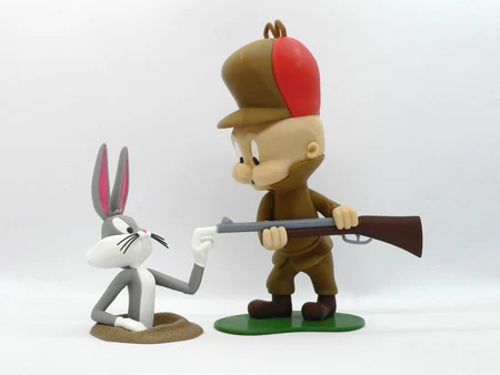 Modelo 3d de Bugs bunny para impresoras 3d