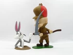  Bugs bunny  3d model for 3d printers