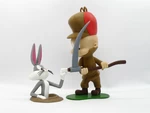 Modelo 3d de Bugs bunny para impresoras 3d