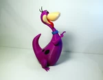  Dino flintstone  3d model for 3d printers