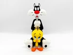  Sylvester the cat  3d model for 3d printers