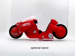  Akira motorcycle  3d model for 3d printers