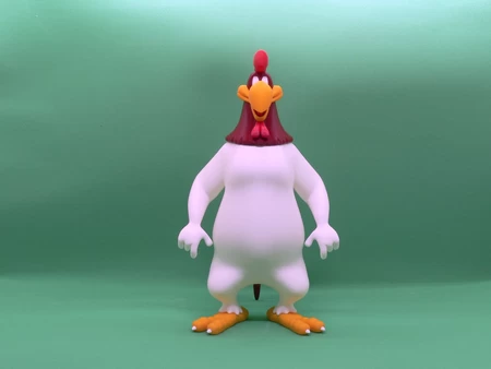  Foghorn leghorn  3d model for 3d printers