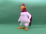  Foghorn leghorn  3d model for 3d printers