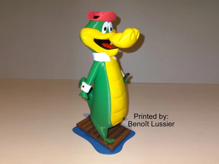 Modelo 3d de Gator de wally para impresoras 3d