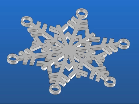 Christmas Ornament - Snowflake