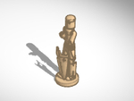 Modelo 3d de Antiguas piezas de ajedrez #ajedrez para impresoras 3d