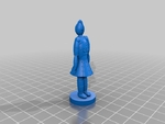  Antique chess pieces #chess  3d model for 3d printers