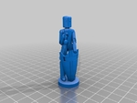  Antique chess pieces #chess  3d model for 3d printers