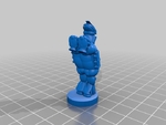  Antique chess pieces #chess  3d model for 3d printers