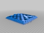  Antique chess pieces #chess  3d model for 3d printers