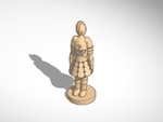  Antique chess pieces #chess  3d model for 3d printers