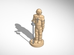  Antique chess pieces #chess  3d model for 3d printers