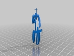  Antique chess pieces #chess  3d model for 3d printers