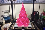  Christmas tree (now with lamp base)  3d model for 3d printers