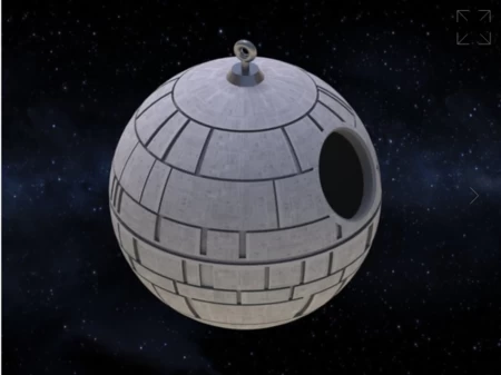 Death Star Birdhouse