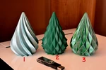  Christmas tree  3d model for 3d printers