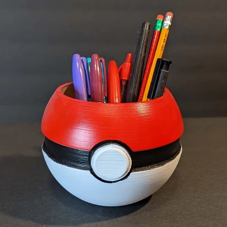  Pokeball holder  3d model for 3d printers