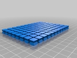 Modelo 3d de Plegable tablero de ajedrez para impresoras 3d