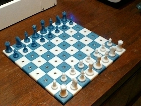  Micro staunton chess set  3d model for 3d printers