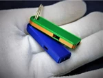  Loud and compact whistle for your keychain  3d model for 3d printers