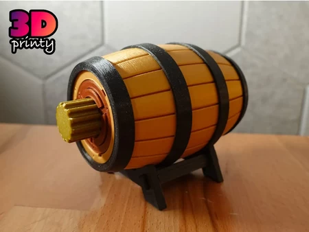 Print-in-Place Twisty Puzzle - Barrel