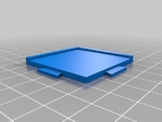 Modelo 3d de Complemento en forma de ajedrez/tablero de juego para impresoras 3d