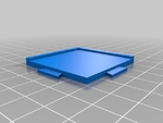  Snap fit chess/game board  3d model for 3d printers