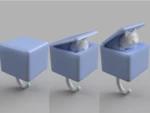 Modelo 3d de Gancho para llave de gato para impresoras 3d