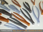  Tweezers - 20 different all purpose ready-to-print tweezers from 80 mm/3.1