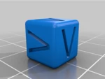  Spanish alphabet  3d model for 3d printers