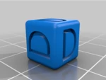  Spanish alphabet  3d model for 3d printers