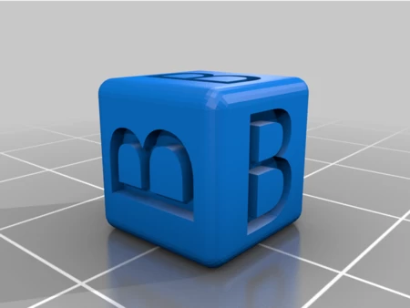  Spanish alphabet  3d model for 3d printers