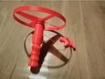  Flying disc launcher  3d model for 3d printers