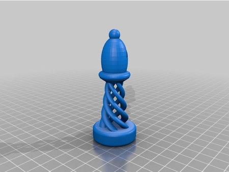 Modelo 3d de Ajedrez completo scad para impresoras 3d