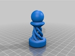  Chess complete scad  3d model for 3d printers